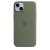 Apple Silicone Case 1:1 for iPhone 14 Plus with MagSafe Olive