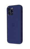 Apple Silicone Case HC for iPhone 12 Mini with MagSafe Navy Blue