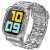 AhaStyle Transparent TPU Band for Apple Watch 38/40/41 mm Transparent Grey