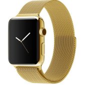 Milanese Loop for Apple Watch 42/44/45 mm Gold