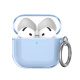 AhaStyle Transparent TPU Case for Airpods 4 Blue