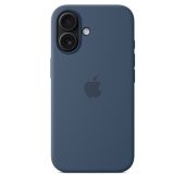 Apple Silicone Case 1:1 for iPhone 16 with MagSafe Denim