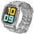 AhaStyle Transparent TPU Band  for Apple Watch 38/40/41/42 mm (2024) Transparent Grey