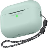 AhaStyle Colorful Silicone Case for Airpods Pro 2 Gemstone Green