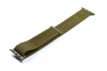 Nylon Sport Loop Band for Apple Watch 38/40/41/42 mm Olive Green