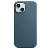 Apple FineWoven Case 1:1 for iPhone 15 with MagSafe Pacific Blue