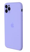 Apple Silicone Case for iPhone 12 Pro Elegant Purple (With Camera Lens Protection)