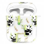 Kingxbar Adorable Series Case with Swarovski Crystals for Airpods Panda