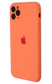 Silicone Case for iPhone 12 Papaya (With Camera Lens Protection)