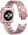 Stainless Steel Cowboy Chain Bracelet for Apple Watch 42/44/45/46/49 mm Rose Gold