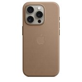 Apple FineWoven Case 1:1 for iPhone 15 Pro with MagSafe Taupe
