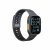 AmazingThing SilqLock Band for Apple Watch 42/44/45/46/49 mm Iron Grey/Black