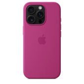 Apple Silicone Case 1:1 for iPhone 16 Pro with MagSafe Fuchsia