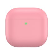 AhaStyle Ultra-Thin Colorful Silicone Case for Airpods 4 Pink