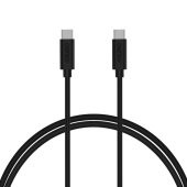 Choetech USB-C to USB-C PVC cable (1m) Black