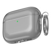 AhaStyle Transparent TPU Case for Airpods Pro 3 Black