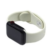 Silicone Watch Band for for Apple Watch 42/44/45/46/49 mm S/M Antique White