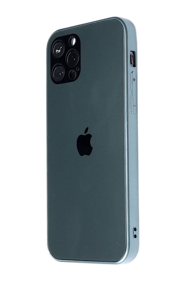 Glass+TPU Matte Case for iPhone 12 Pro Green