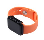 Silicone Watch Band for for Apple Watch 42/44/45/46/49 mm S/M Papaya