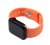 Silicone Watch Band for for Apple Watch 42/44/45/46/49 mm S/M Papaya