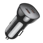 Choetech 40W Dual Type-C Fast Car Charger