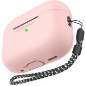 AhaStyle Colorful Silicone Case for Airpods Pro 2 Pink