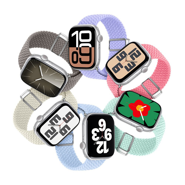 Link Bracelet For Apple Watch 42/44/45/46 mm Black