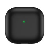 AhaStyle Ultra-Thin Colorful Silicone Case for Airpods 4 Black