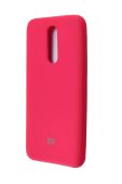 Silicone case for Xiaomi Redmi Note 8 Raspberry Red 37