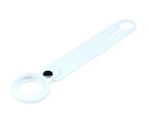 Apple AirTag Silicone Loop White