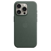 Apple FineWoven Case 1:1 for iPhone 15 Pro Max with MagSafe Evergreen