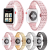 Diamond Stainless Steel Bracelet for Apple Watch 42/44/45/46/49 mm Rose Gold (Type 2)