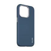 Blueo Leather Case for iPhone 15 Pro Max with MagSafe Dark Blue