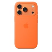 Apple Silicone Case 1:1 for iPhone 17 Pro with MagSafe Orange