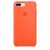 Apple Silicone Case 1:1 for iPhone 8 Plus Spicy Orange