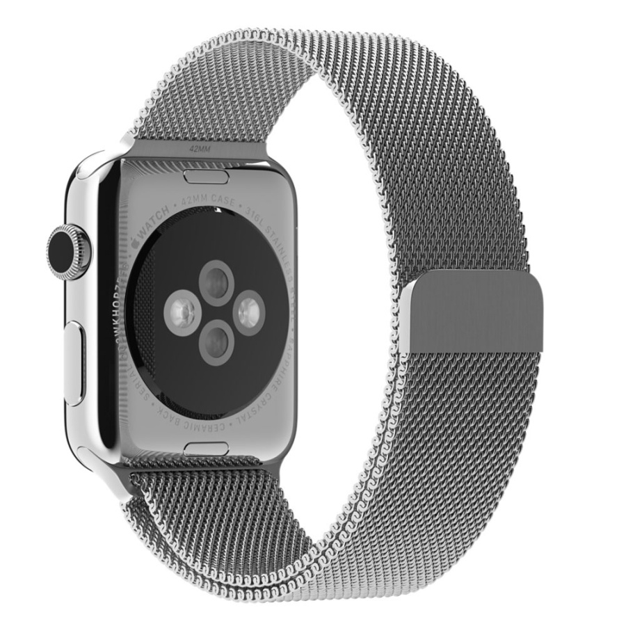 Milanese Loop for Apple Watch 38mm Silver