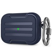 AhaStyle Rugged Hard-Shell Case for Airpods Pro Midnight Blue