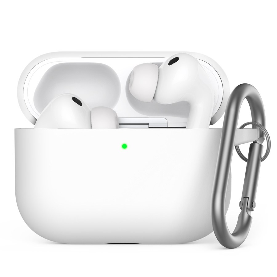 AhaStyle Colorful Silicone Case for Airpods Pro 3 White