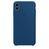 Apple Silicone Case 1:1 for iPhone Xs Max Blue Horizon