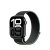 Blueo Woven Nylon Sport Band for Apple Watch 42/44/45/46/49 mm Black
