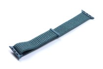 Nylon Sport Loop Band for Apple Watch 38/40/41/42 mm Pine Needle Green