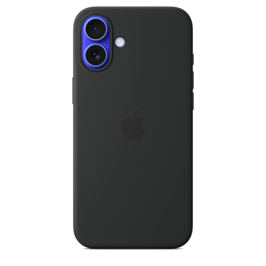 Apple Silicone Case 1:1 for iPhone 16 Plus with MagSafe Black