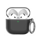 AhaStyle Transparent TPU Case for Airpods 4 Black