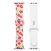 Painted Silicone Watch Band for Apple Watch 42/44/45/46 mm S/M 10