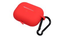 Devia Naked Silicone Case Suit for Airpods Pro Red