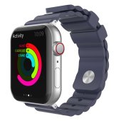 AhaStyle Premium Rugged Silicone Band for Apple Watch 38/40/41 mm Midnight Blue