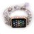 Crystal Jewelry Watch Band for Apple Watch 42/44/45/46/49 mm Silver/Purple