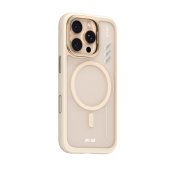 Blueo Frosted HEAT DISSIPATION Case for iPhone 16 Pro with MagSafe Gold