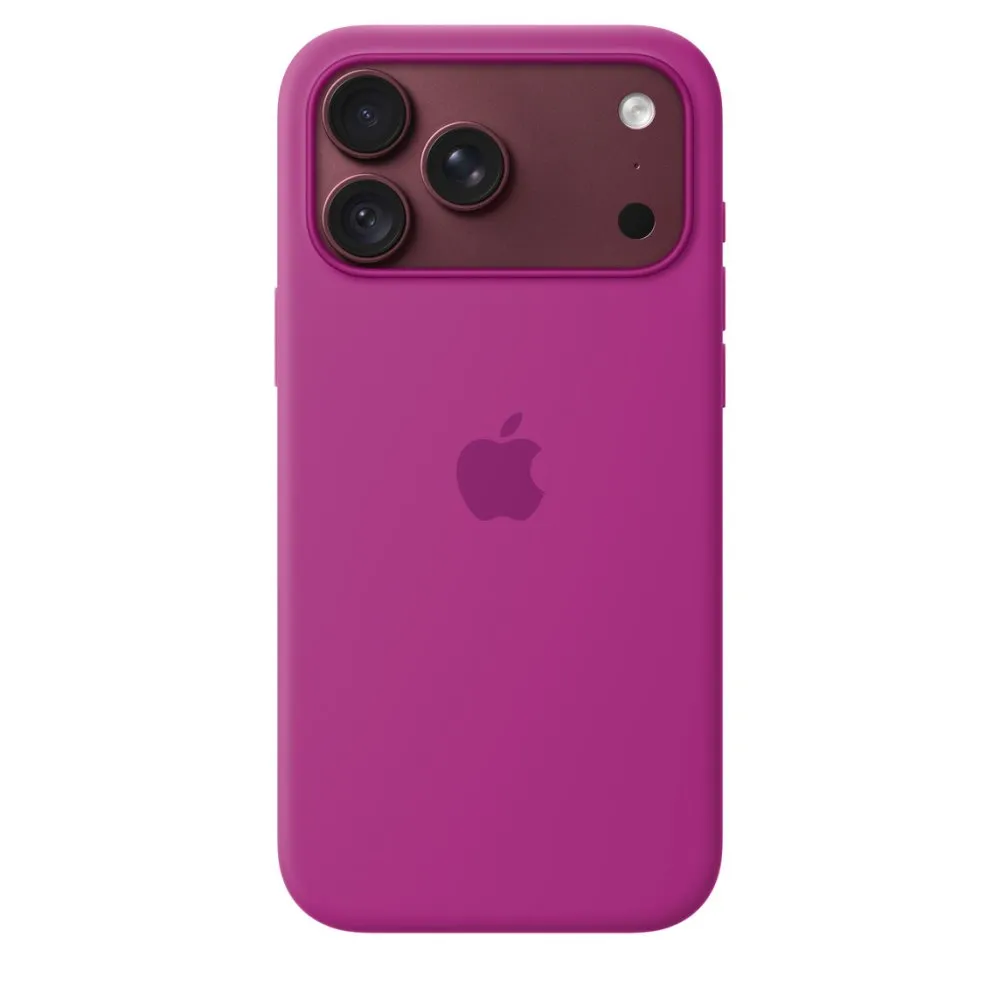 Apple Silicone Case 1:1 for 18 Pro with MagSafe Magenta