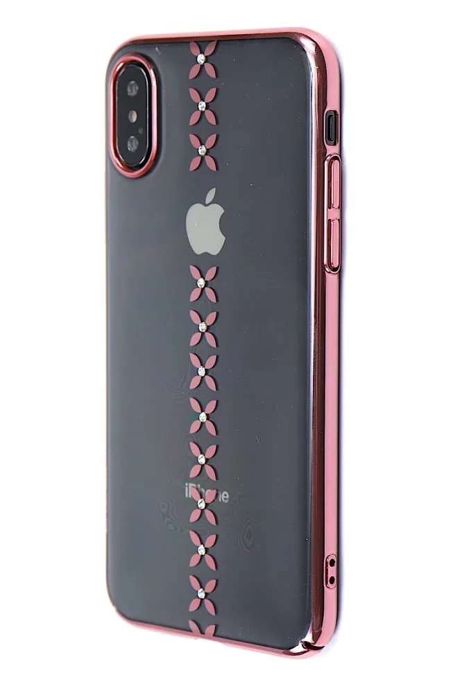 Devia Garland Series Crytal Case for iPhone Xs Max Rose gold